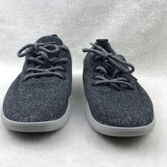 Allbirds Wool Runners Mens Size 10 Dark Gray Merino Wool Low Top Running Shoes - Picture 5 of 16